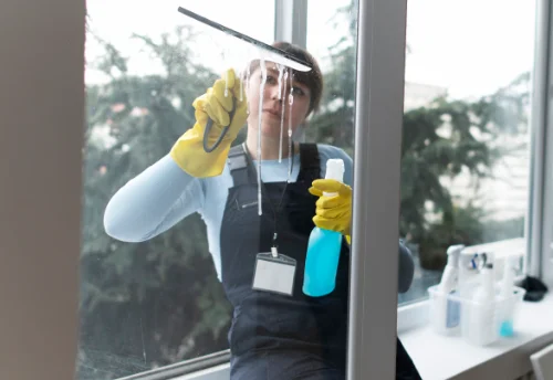 Nettoyage de vitres intérieures et extérieures à Thise